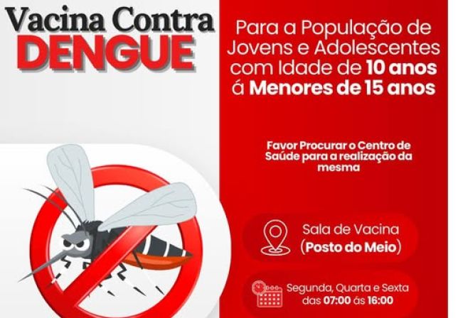 Vacina Contra Dengue!