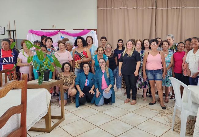 Município promove ações preventivas ao Câncer de Mama com público do Cras e CCI.