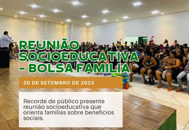 Reunião Socioeducativa - Bolsa Família