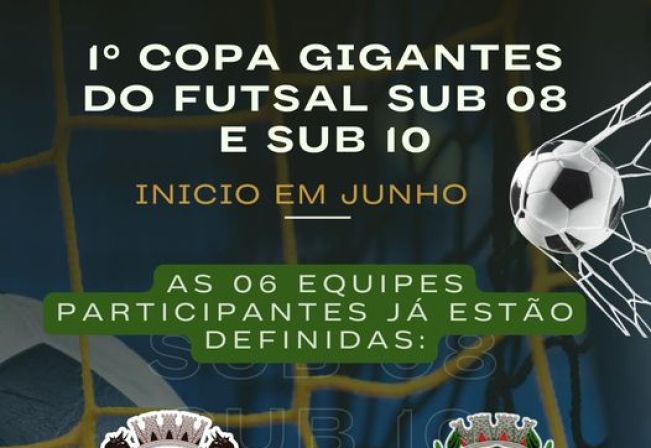1º COPA GIGANTES DO FUTSAL
