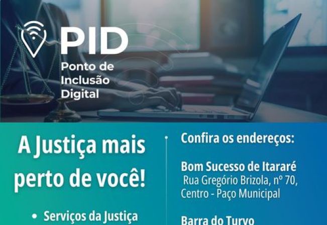 Populações de quatro municípios do interior de São Paulo recebem pontos de atendimento virtual do Poder Judiciário*