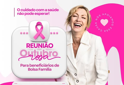 Palestra sobre Câncer de Mama — Outubro Rosa