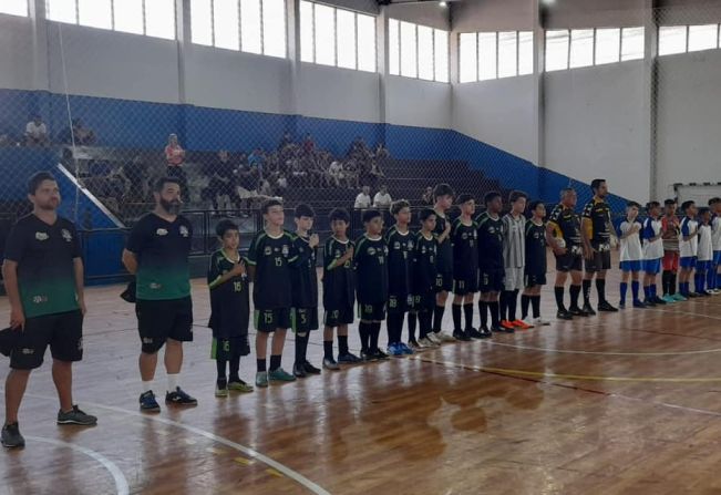 Categoria sub 12 de Campos Novos Paulista