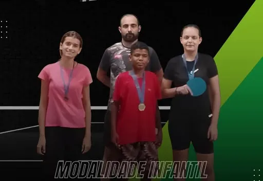 Classificação Final – Torneio de Tênis de Mesa Infantil!