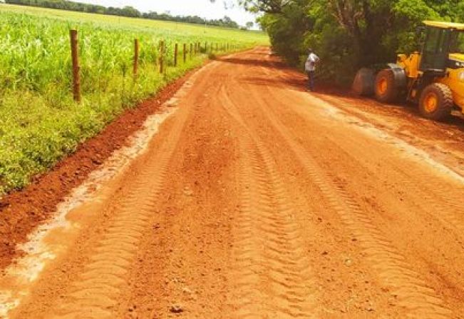  Departamento de Obras Rurais está a todo vapor 