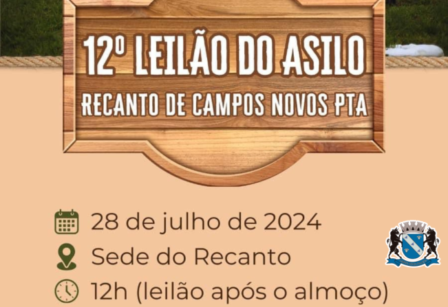 12º Leilão Do Asilo