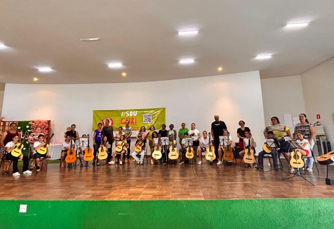 Apresentação Pedagógica do Projeto Guri de viola e violão 