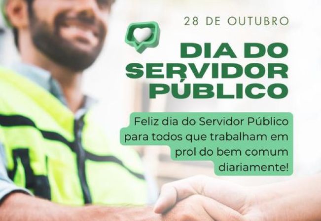 Dia do Servidor Público!